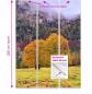 Preview: Herbstfreuden Flächenvorhang - 3teiliges Set Flächenvorhang 3er Set, Schiebegardine, Schiebegardinen, blickdicht, Flächenvorhang blickdicht, Schiebevorhang,